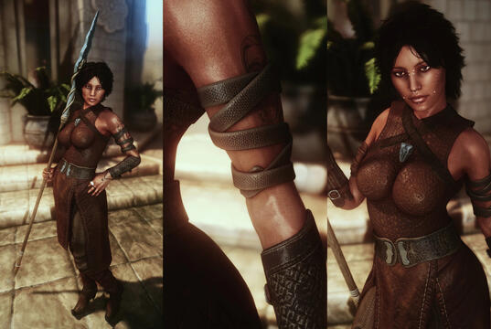 RB's Sand Snake Armor and Weapon CBBE 3BA BHUNP