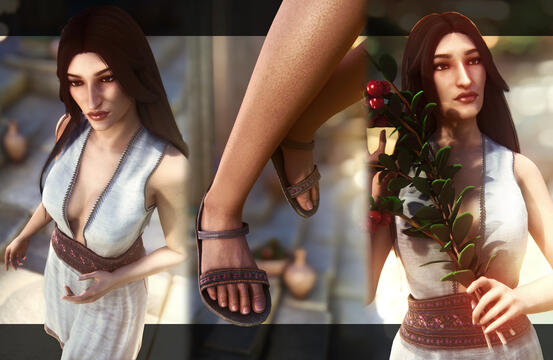 Dibella's Grace (HDT-SMP) -- New Outfit for Priestesses of Dibella